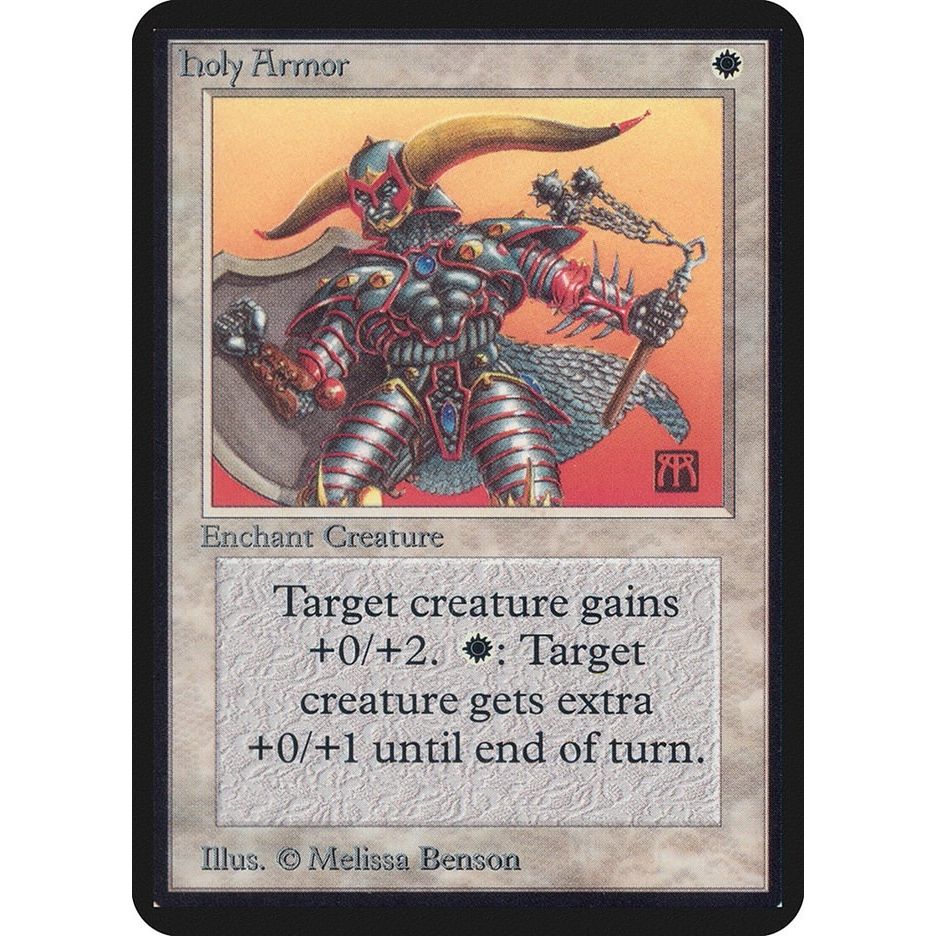 Image for Holy Armor (LEA) - Magic: The Gathering