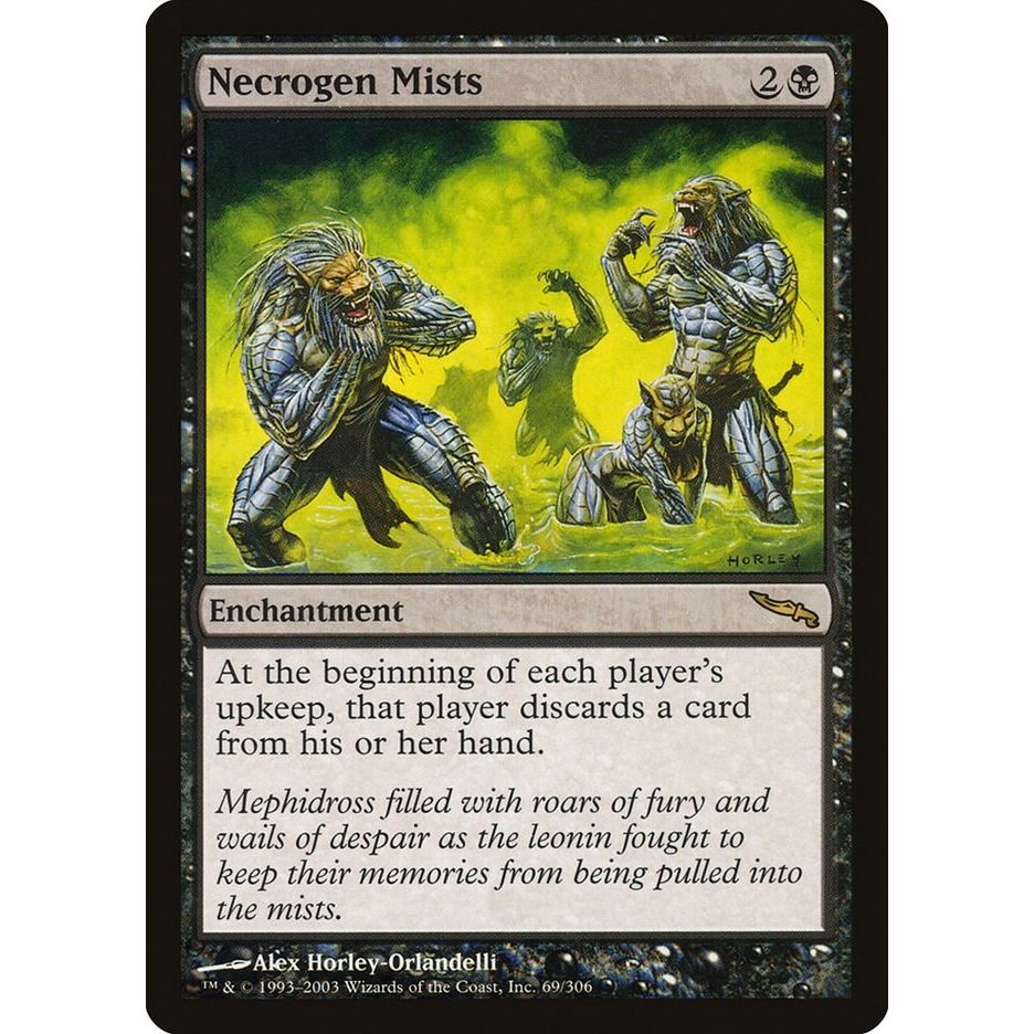 Image for Necrogen Mists (69) (MRD) - Magic: The Gathering
