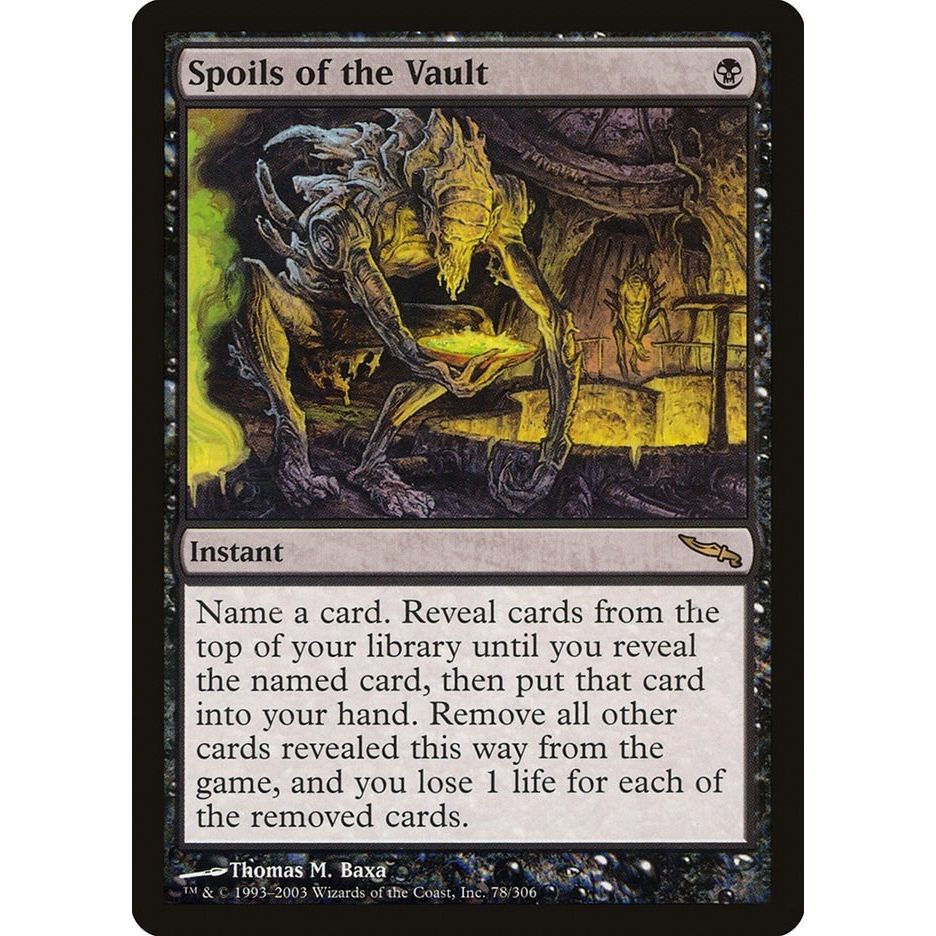 Image for Spoils of the Vault (78) (MRD) - Magic: The Gathering
