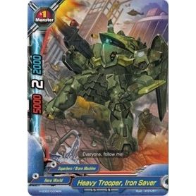 Image for Heavy Trooper, Iron Saver (H-SD02/0004EN) (H-TD02) - Future Card BuddyFight