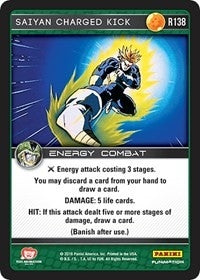 Image for Saiyan Charged Kick (R138) (PER) - Dragon Ball Z TCG