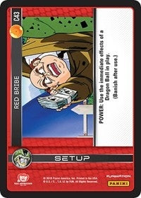 Image for Red Bribe (C43) (PER) - Dragon Ball Z TCG