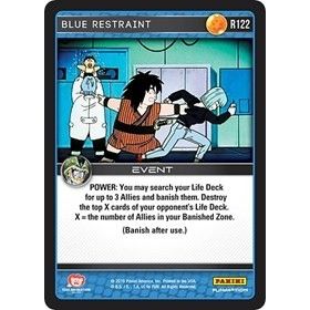Image for Blue Restraint (R122) (PER) - Dragon Ball Z TCG