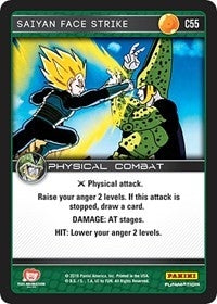 Image for Saiyan Face Strike (C55) (PER) - Dragon Ball Z TCG