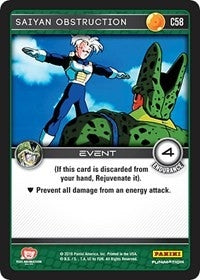 Image for Saiyan Obstruction (C58) (PER) - Dragon Ball Z TCG