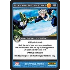 Image for Blue Challenging Strike (U84) (PER) - Dragon Ball Z TCG