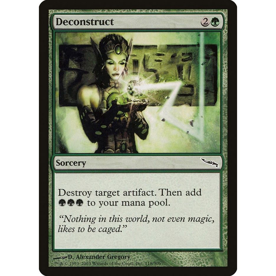 Image for Deconstruct (118) (MRD) - Magic: The Gathering