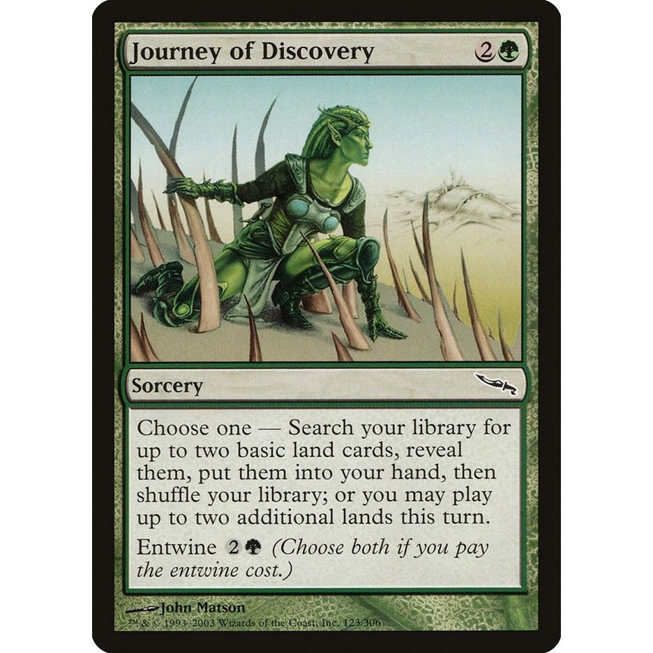 Image for Journey of Discovery (123) (MRD) - Magic: The Gathering