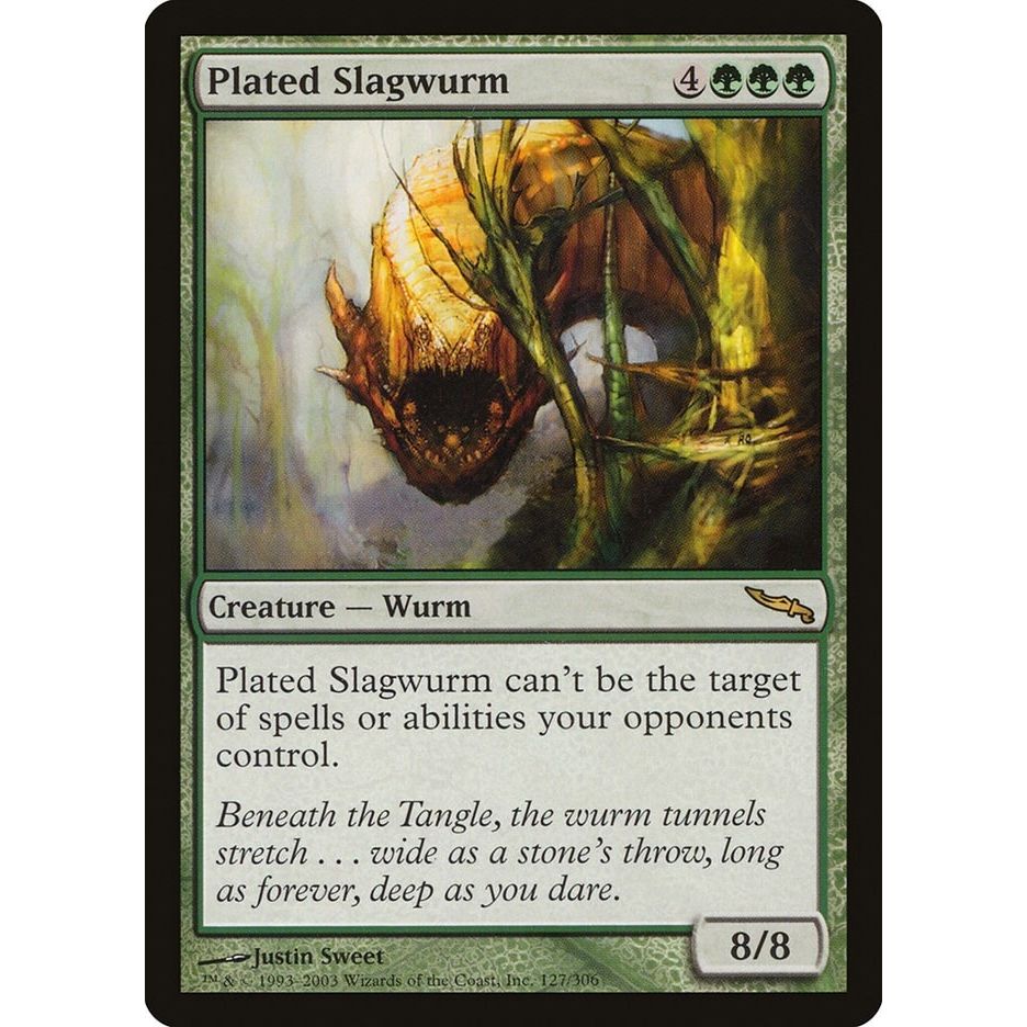 Image for Plated Slagwurm (127) (MRD) - Magic: The Gathering