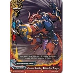 Image for Crimson Battler, Shield-Arm Dragon (H-BT01/0071EN) (H-BT01) - Future Card BuddyFight
