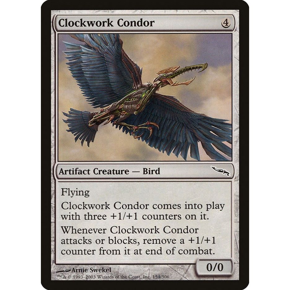 Image for Clockwork Condor (154) (MRD) - Magic: The Gathering