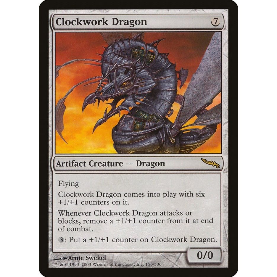 Image for Clockwork Dragon (155) (MRD) - Magic: The Gathering