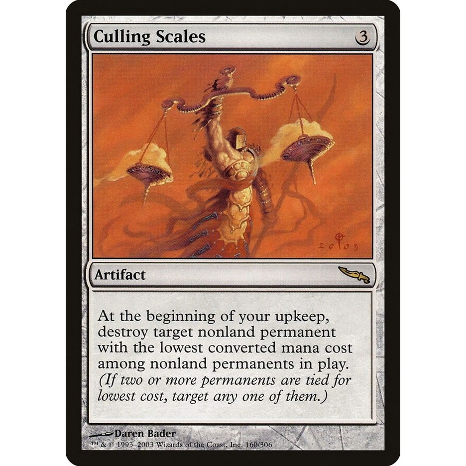 Image for Culling Scales (160) (MRD) - Magic: The Gathering