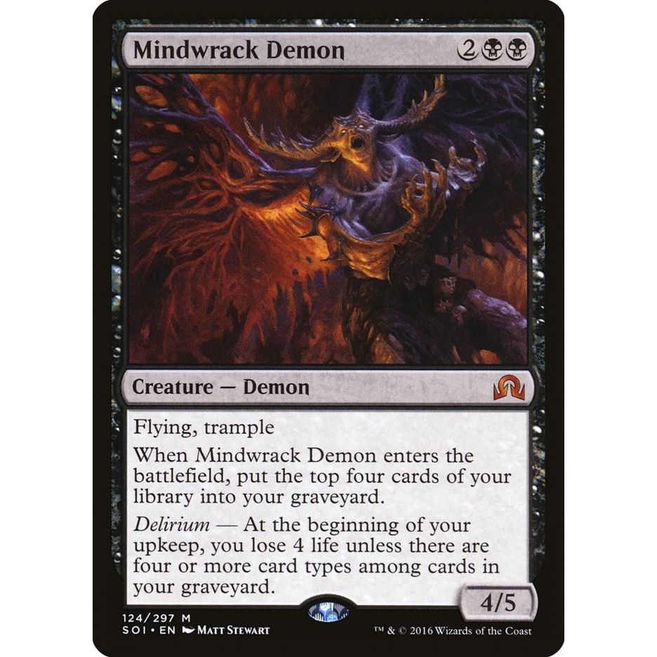 Image for Mindwrack Demon (124) (SOI) - Magic: The Gathering
