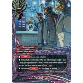 Image for Black Agenda (BT05/0084EN) (BT05) - Future Card BuddyFight