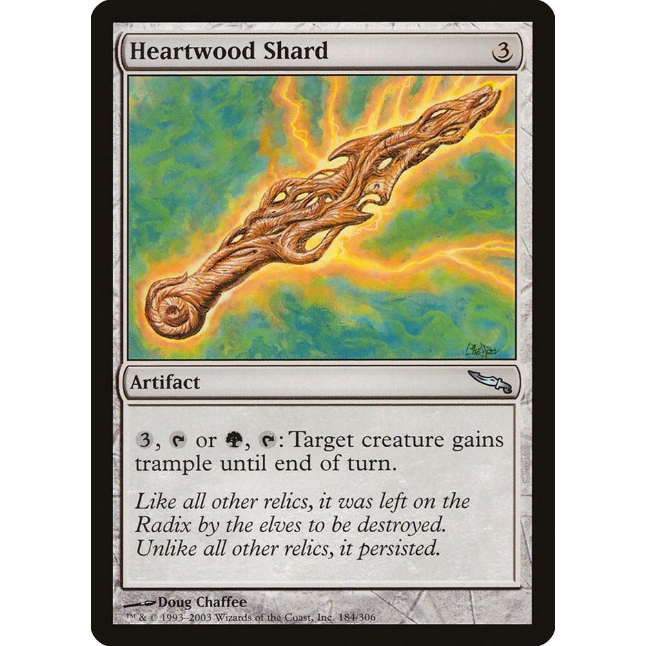 Image for Heartwood Shard (184) (MRD) - Magic: The Gathering