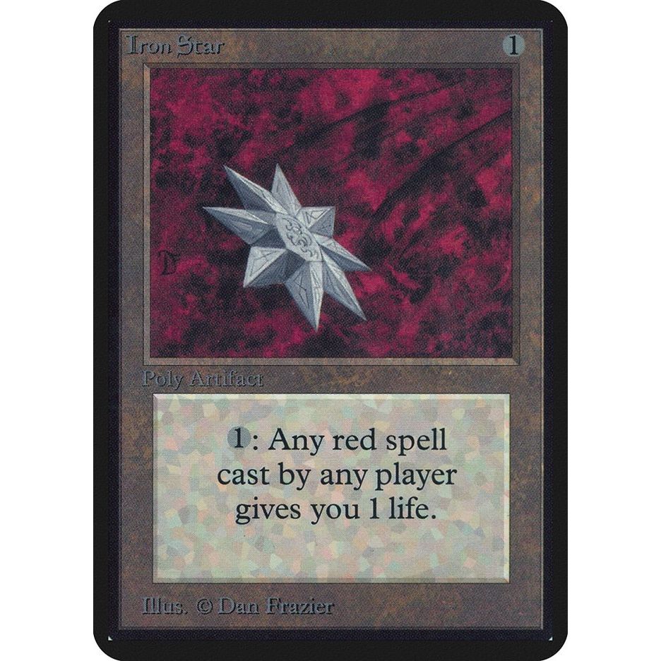 Image for Iron Star (LEA) - Magic: The Gathering