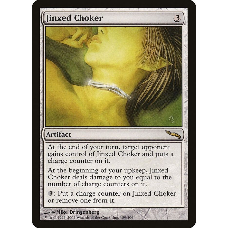 Image for Jinxed Choker (189) (MRD) - Magic: The Gathering