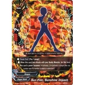 Image for Sun Fist, Sunshine Impact (EB01/0001EN) (EB01) - Future Card BuddyFight