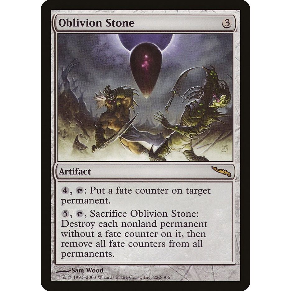 Image for Oblivion Stone (222) (MRD) - Magic: The Gathering