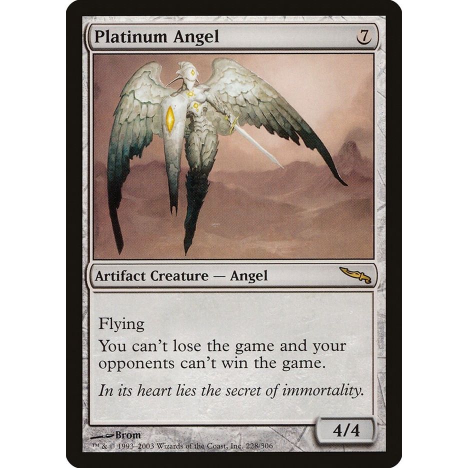 Image for Platinum Angel (228) (MRD) - Magic: The Gathering
