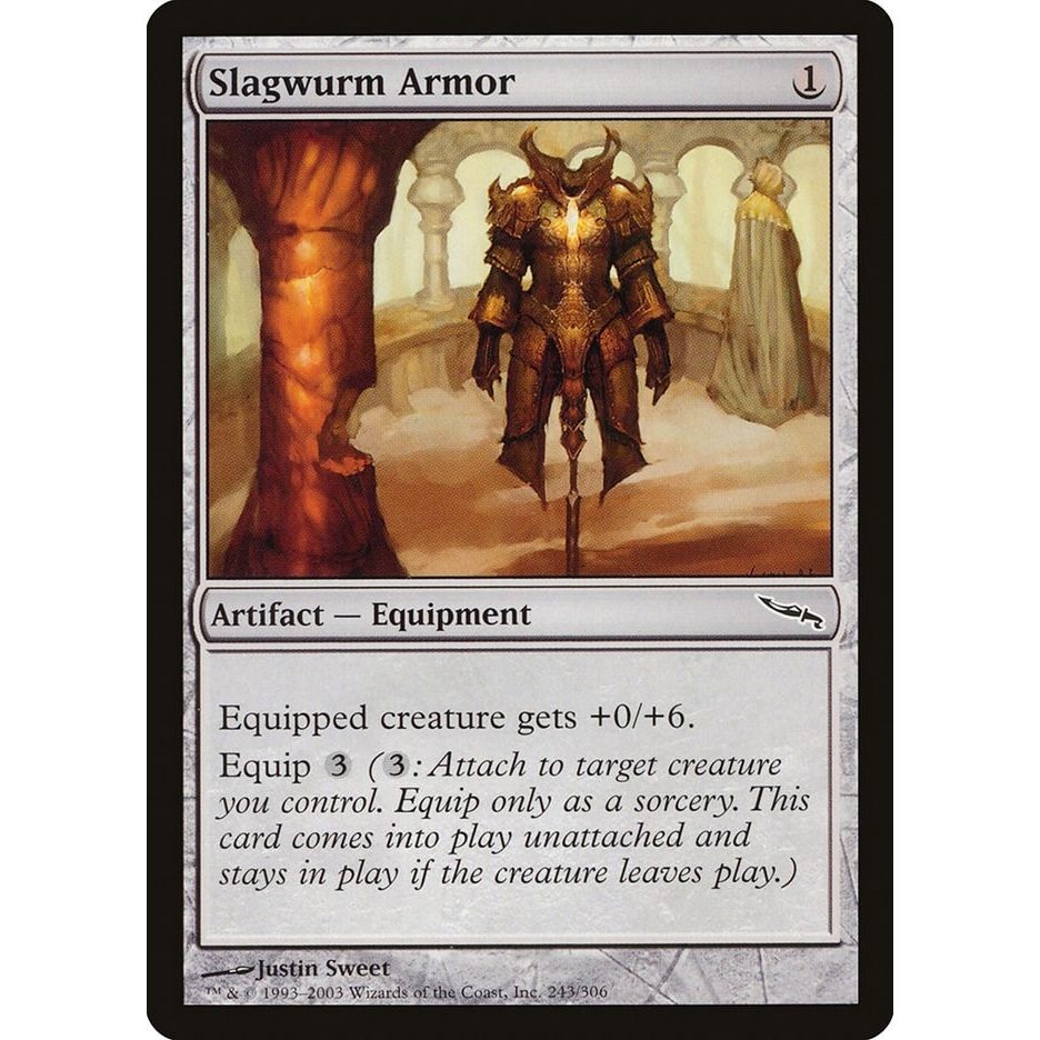 Image for Slagwurm Armor (243) (MRD) - Magic: The Gathering