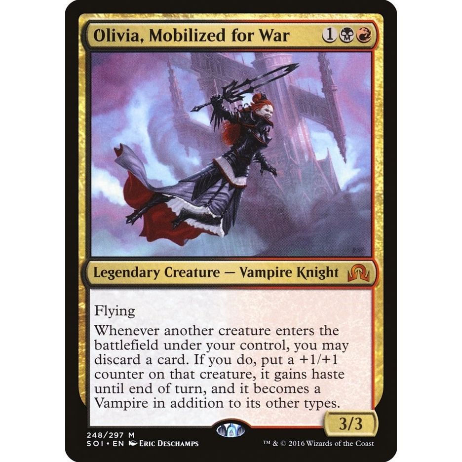 Image for Olivia, Mobilized for War (248) (SOI) - Magic: The Gathering