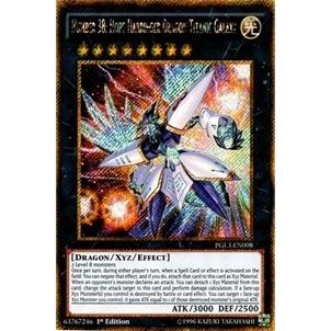 Image for Number 38: Hope Harbinger Dragon Titanic Galaxy (PGL3-EN008) (PG3) - YuGiOh