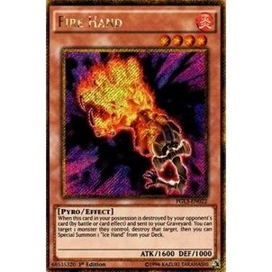 Image for Fire Hand (PGL3-EN022) (PG3) - YuGiOh