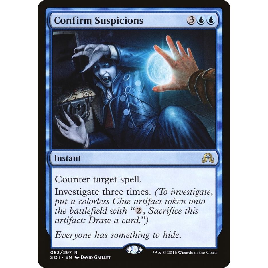 Image for Confirm Suspicions (53) (SOI) - Magic: The Gathering