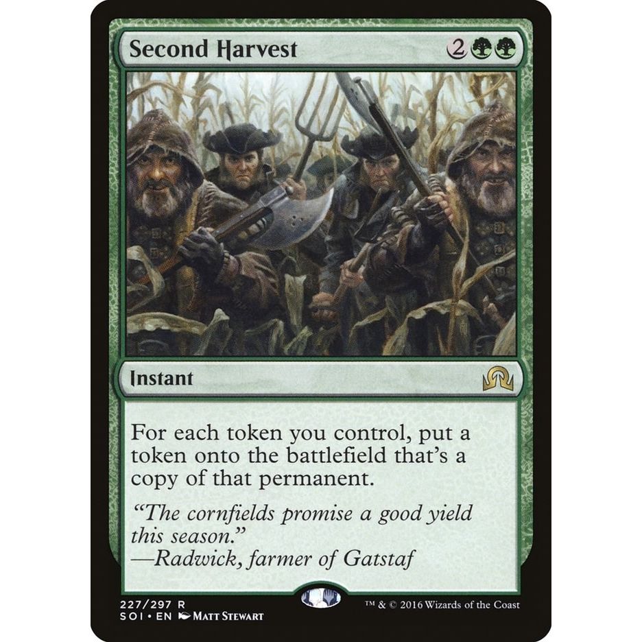 Image for Second Harvest (227) (SOI) - Magic: The Gathering
