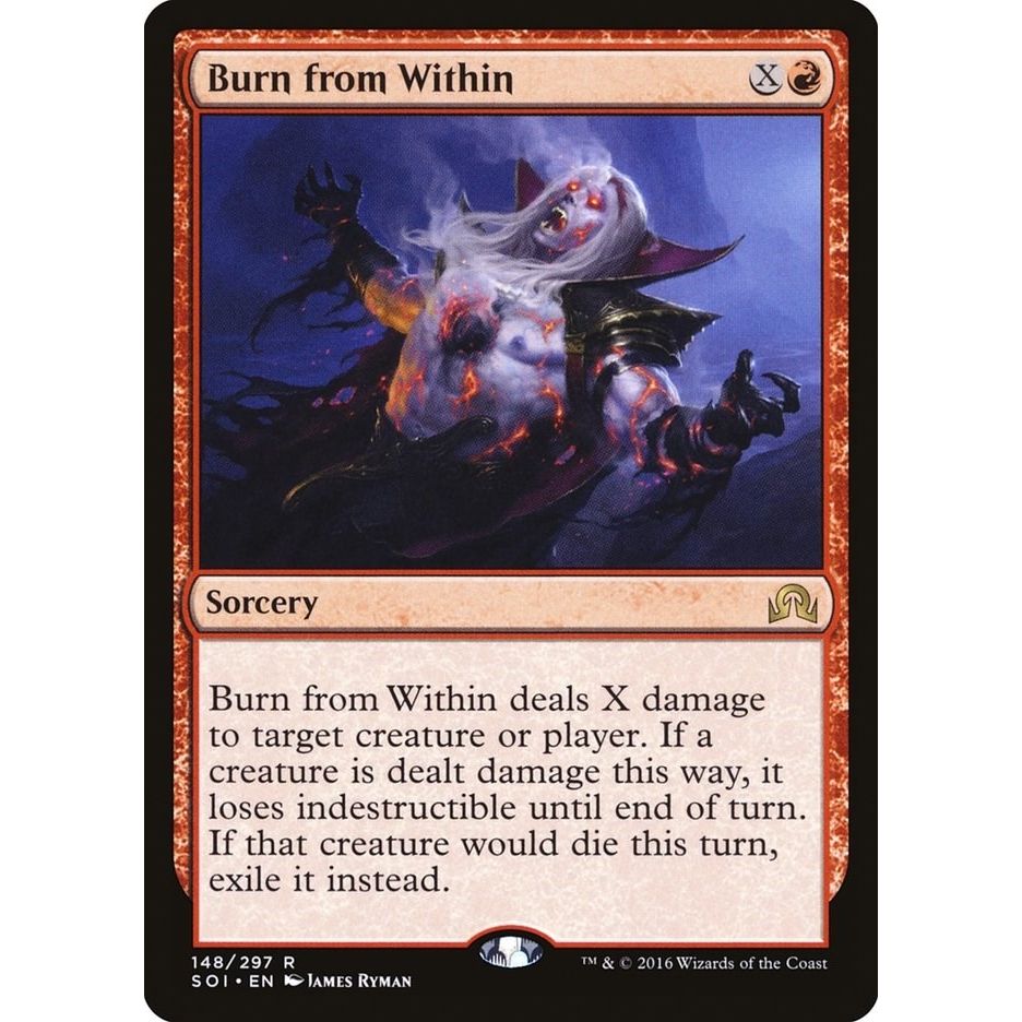 Image for Burn from Within (148) (SOI) - Magic: The Gathering