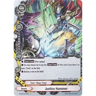 Image for Justice Hammer (BT03/0074EN) (BT03) - Future Card BuddyFight