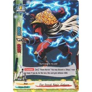 Image for Fire Streak Ninja, Gokuen (BT03/0094EN) (BT03) - Future Card BuddyFight