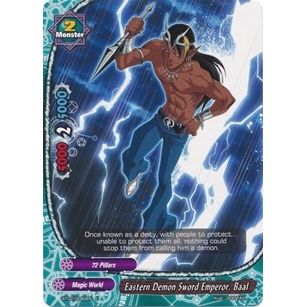 Image for Eastern Demon Sword Emperor, Baal (BT02/0080EN) (BT02) - Future Card BuddyFight