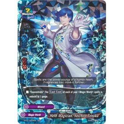 Image for Herb Magician, Soichiro Tenjiku (BT01/0005EN) (BT01) - Future Card BuddyFight