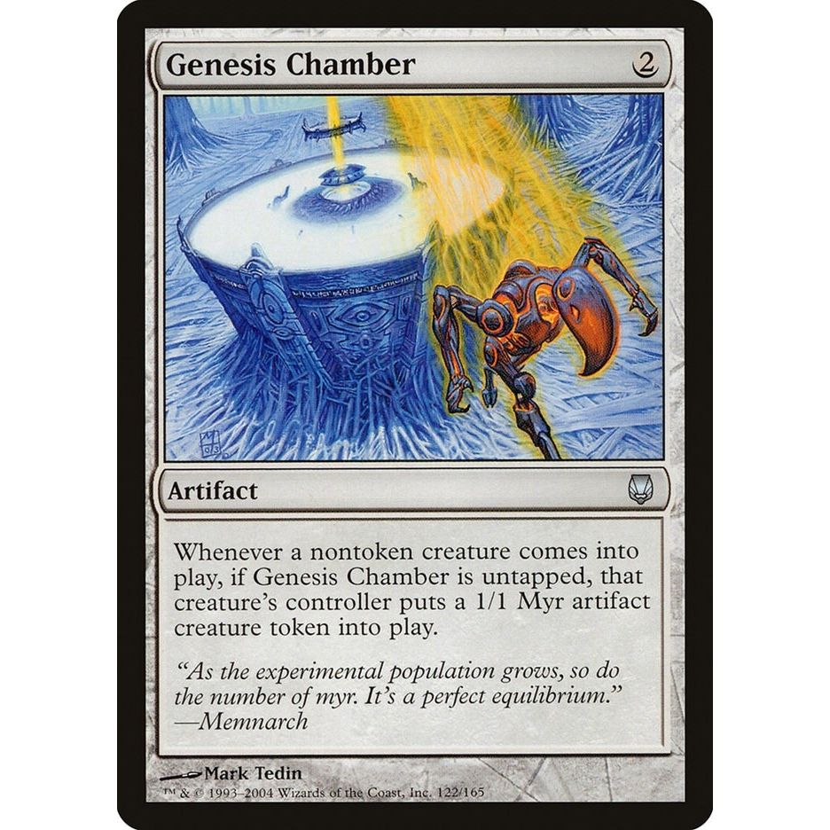 Image for Genesis Chamber (122) (DST) - Magic: The Gathering