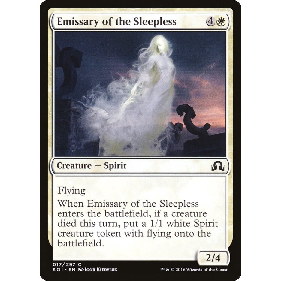 Image for Emissary of the Sleepless (17) (SOI) - Magic: The Gathering