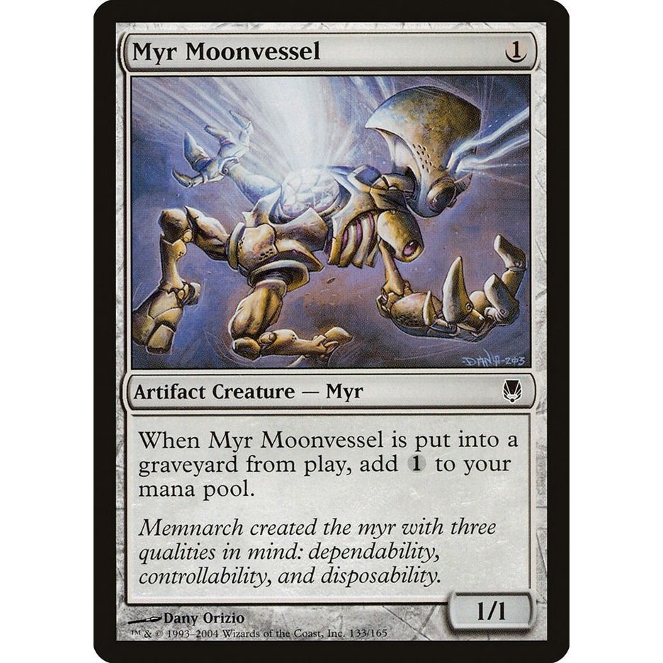 Image for Myr Moonvessel (133) (DST) - Magic: The Gathering