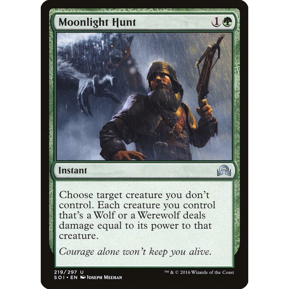 Image for Moonlight Hunt (219) (SOI) - Magic: The Gathering