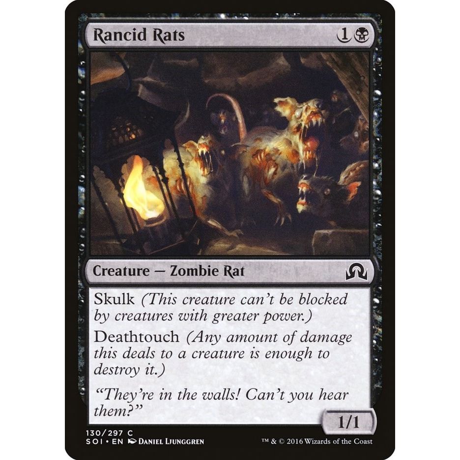 Image for Rancid Rats (130) (SOI) - Magic: The Gathering