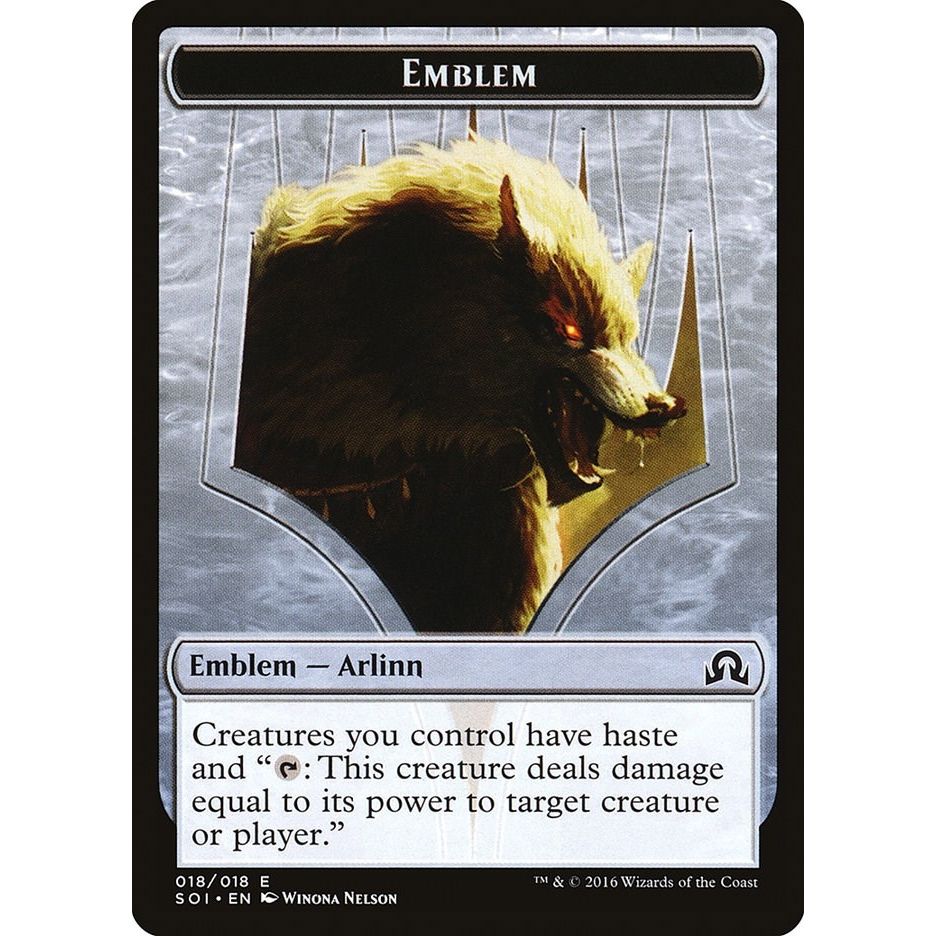 Image for Emblem - Arlinn Kord (18) (SOI) - Magic: The Gathering