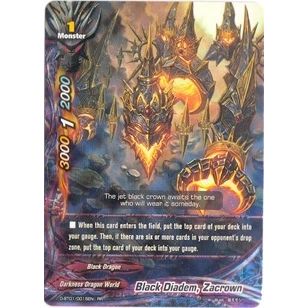 Image for Black Diadem, Zacrown (D-BT01/0015EN) (D-BT01) - Future Card BuddyFight