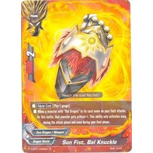 Image for Sun Fist, Bal Knuckle (D-BT01/0026EN) (D-BT01) - Future Card BuddyFight