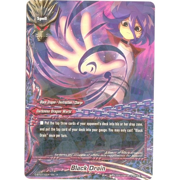 Image for Black Drain (D-BT01/0041EN) (D-BT01) - Future Card BuddyFight