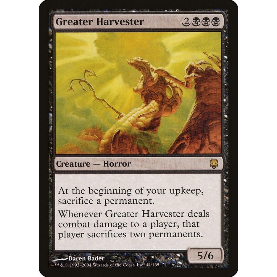 Image for Greater Harvester (44) (DST) - Magic: The Gathering
