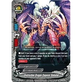 Image for Destruction Dragon Emperor, Gatastol (PR/0083EN) (PR) - Future Card BuddyFight