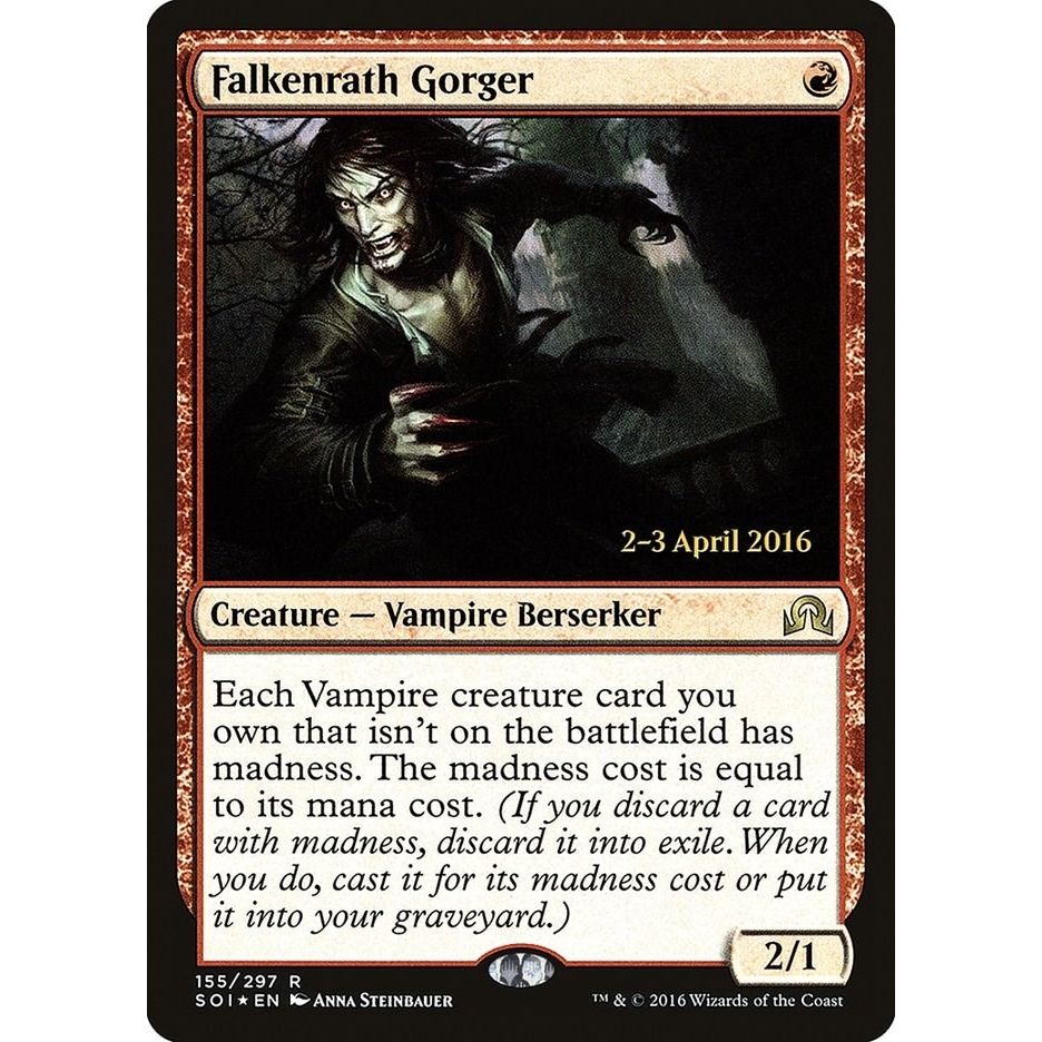 Image for Falkenrath Gorger (155) (PRE) - Magic: The Gathering