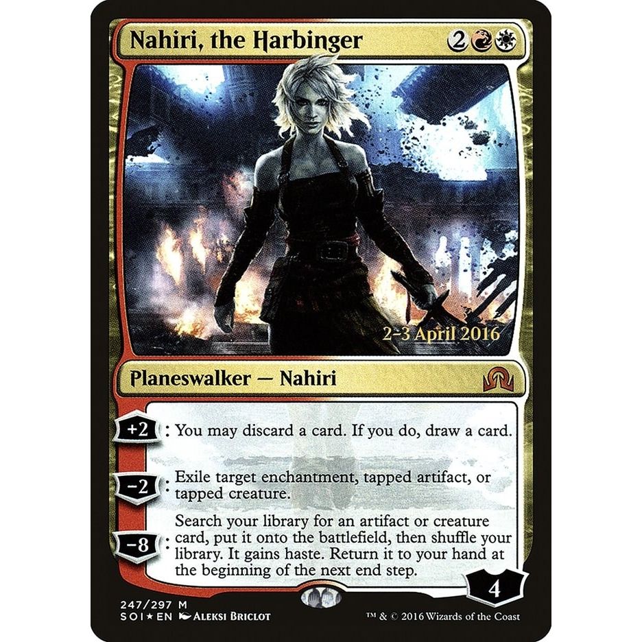 Image for Nahiri, the Harbinger (247) (PRE) - Magic: The Gathering