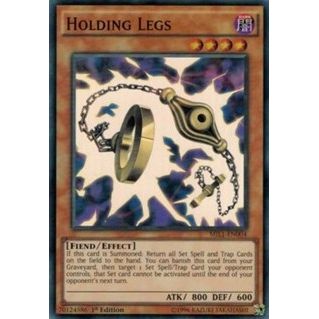Image for Holding Legs (MIL1-EN004) (MIL1) - YuGiOh